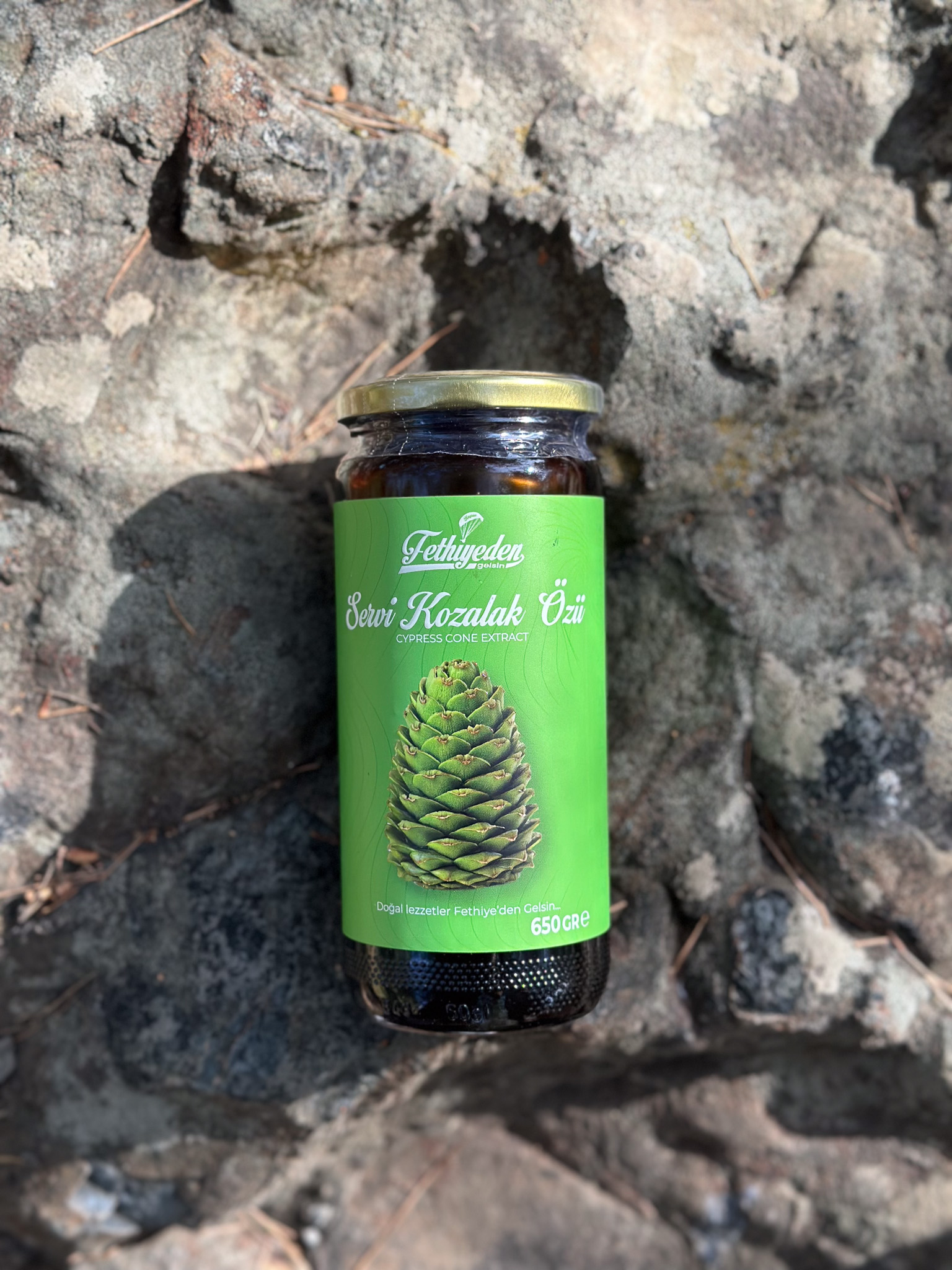 Organik Kozalak Özü 650 Gr 